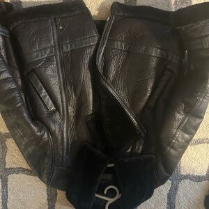 Blank NYC Black Bomber Jacket